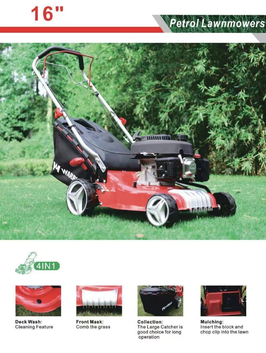 WINCHI 4IN1 16-inch petrol lawnmower